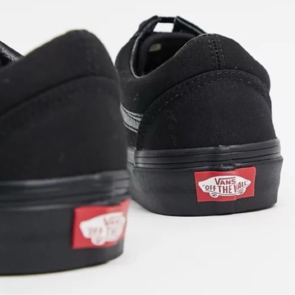 Vans Womens Old skool Triple Black VN000D3HBKA - Picture 5 of 5